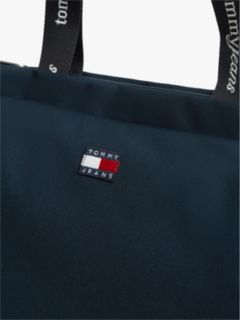 Essential Repeat Logo Tote Bag — Blue 5