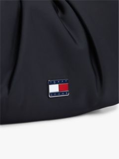 Multi Charm Drawstring Shoulder Bag — Black 5