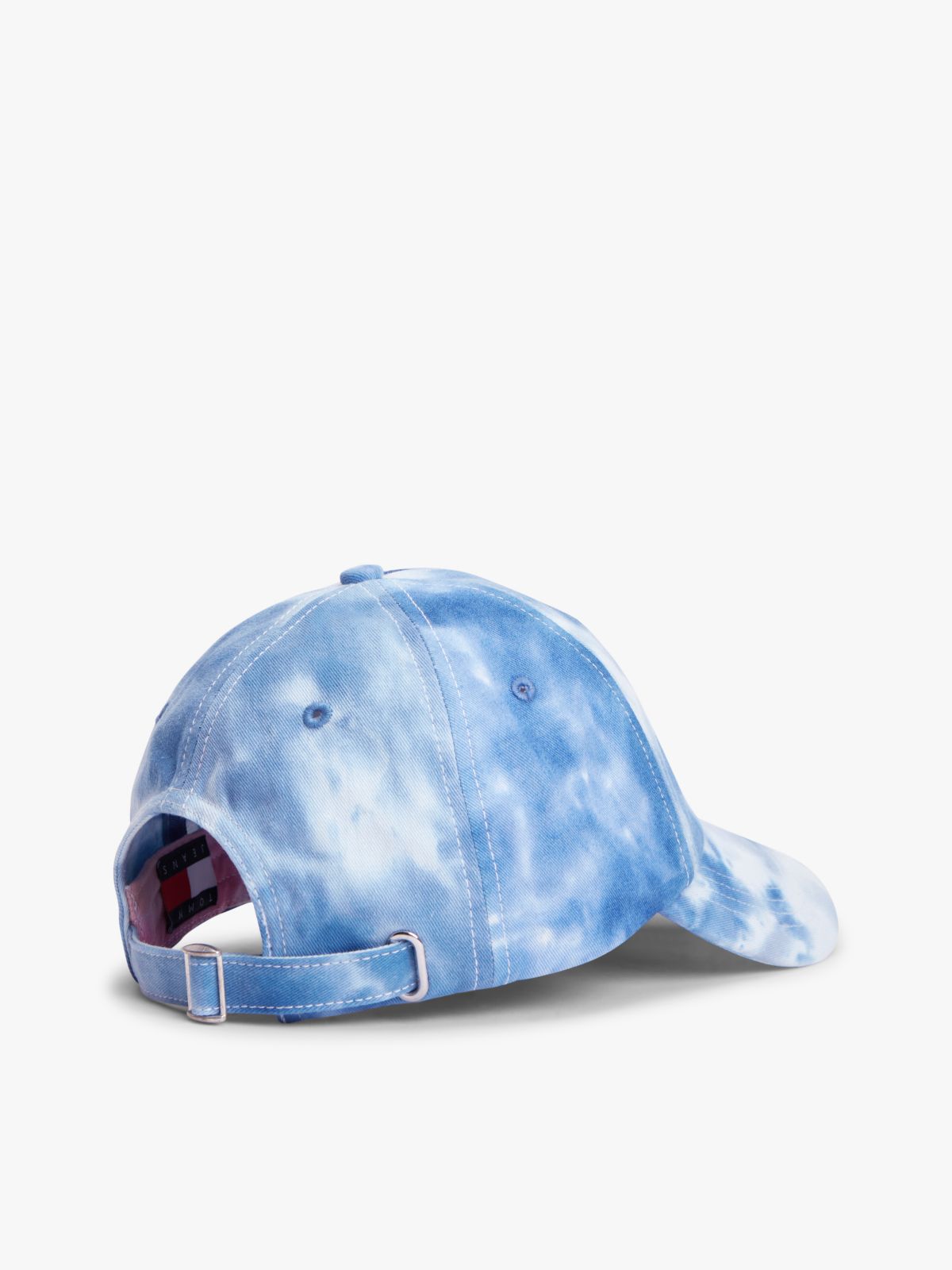 Tie-Dye Logo Embroidery Baseball Cap — Blue