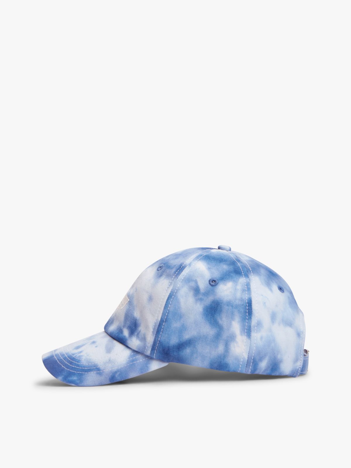 Tie-Dye Logo Embroidery Baseball Cap — Blue
