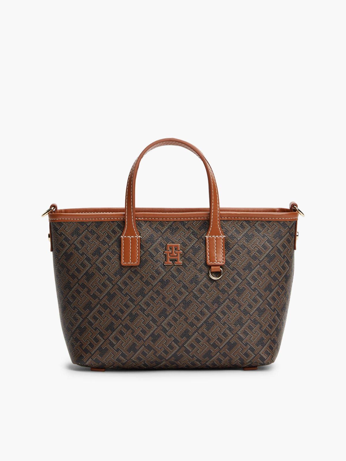 TH Monoplay Crossbody Tote Bag — Black