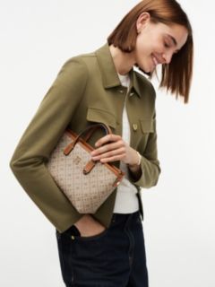 TH Monoplay Crossbody Tote Bag — Khaki 2