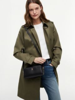 TH Monogram Textured Crossbody Camera Bag — Black 2