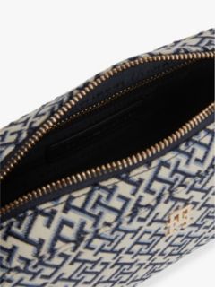 TH Monogram Jacquard Crossbody Camera Bag — Blue 4