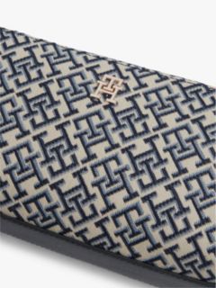 TH Monogram Jacquard Crossbody Camera Bag — Blue 5
