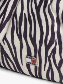 Zebra Print Multi Charm Hobo Bag — Multi 5