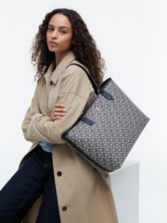 Hilfiger Icon TH Monogram Jacquard Tote Bag — Blue 2