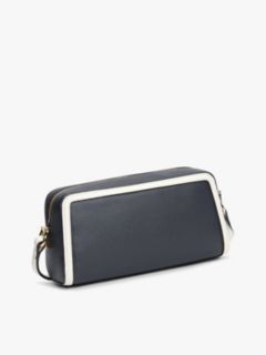 Colour-Blocked TH Monogram Crossbody Camera Bag — Blue 3