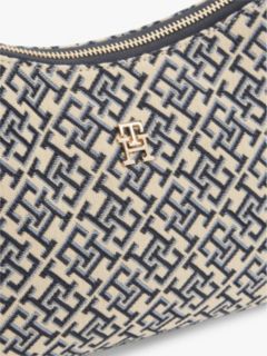 Hilfiger Icon Jacquard Shoulder Bag — Blue 5