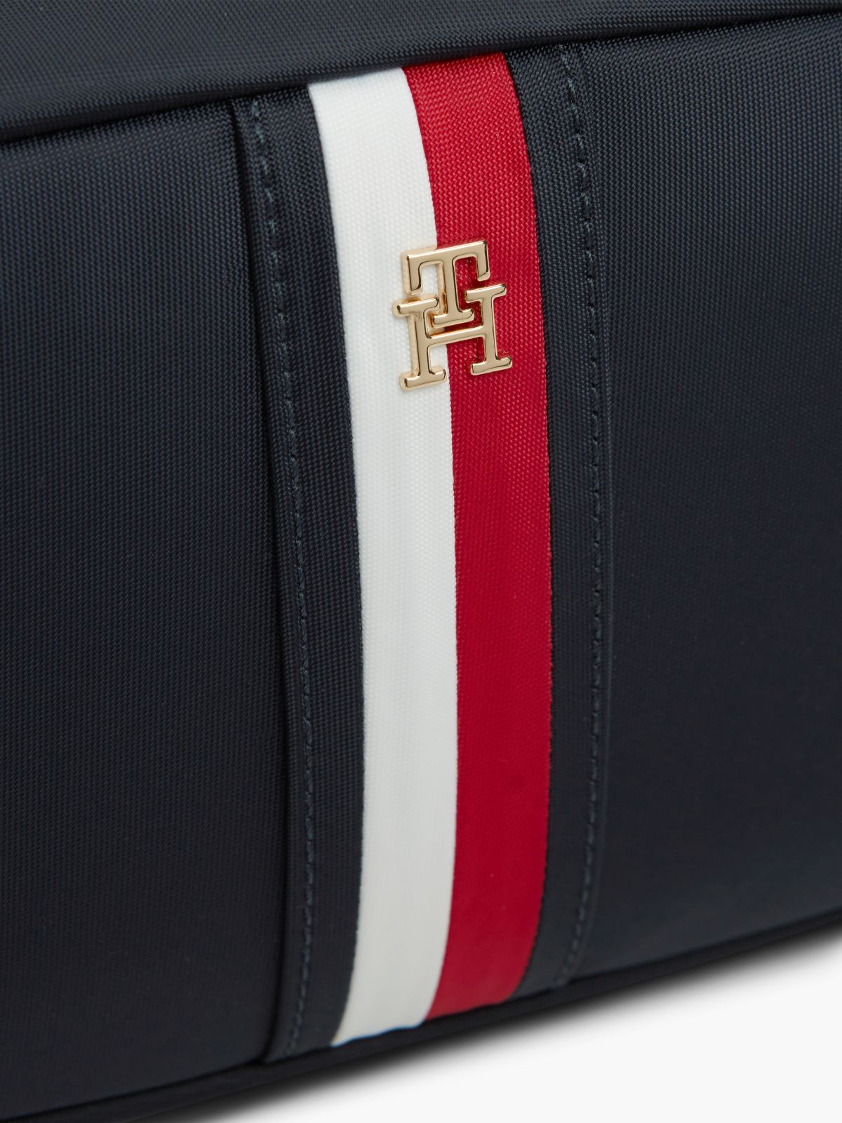 Hilfiger Icon Global Stripe Washbag — Blue