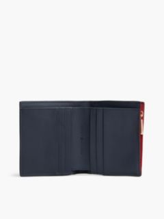 TH Monogram Plaque Bifold Wallet — Red 4