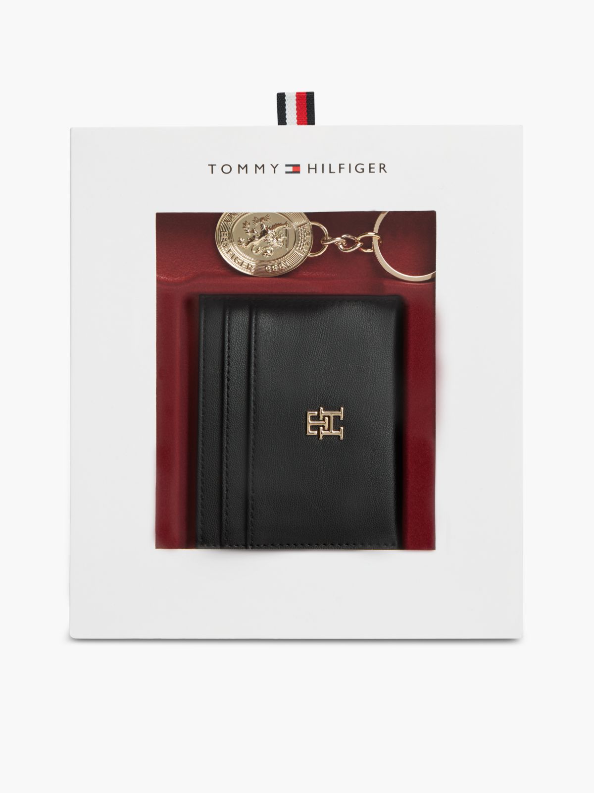 Card Holder And Charm Gift Box — Black
