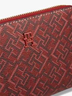 TH Monogram Zip-Around Wallet Gift Box — Red 4
