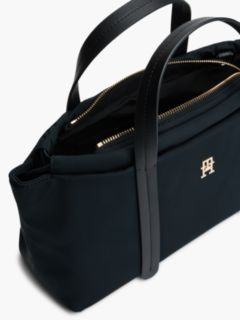 TH Monogram Textile Crossbody Bag — Black 5