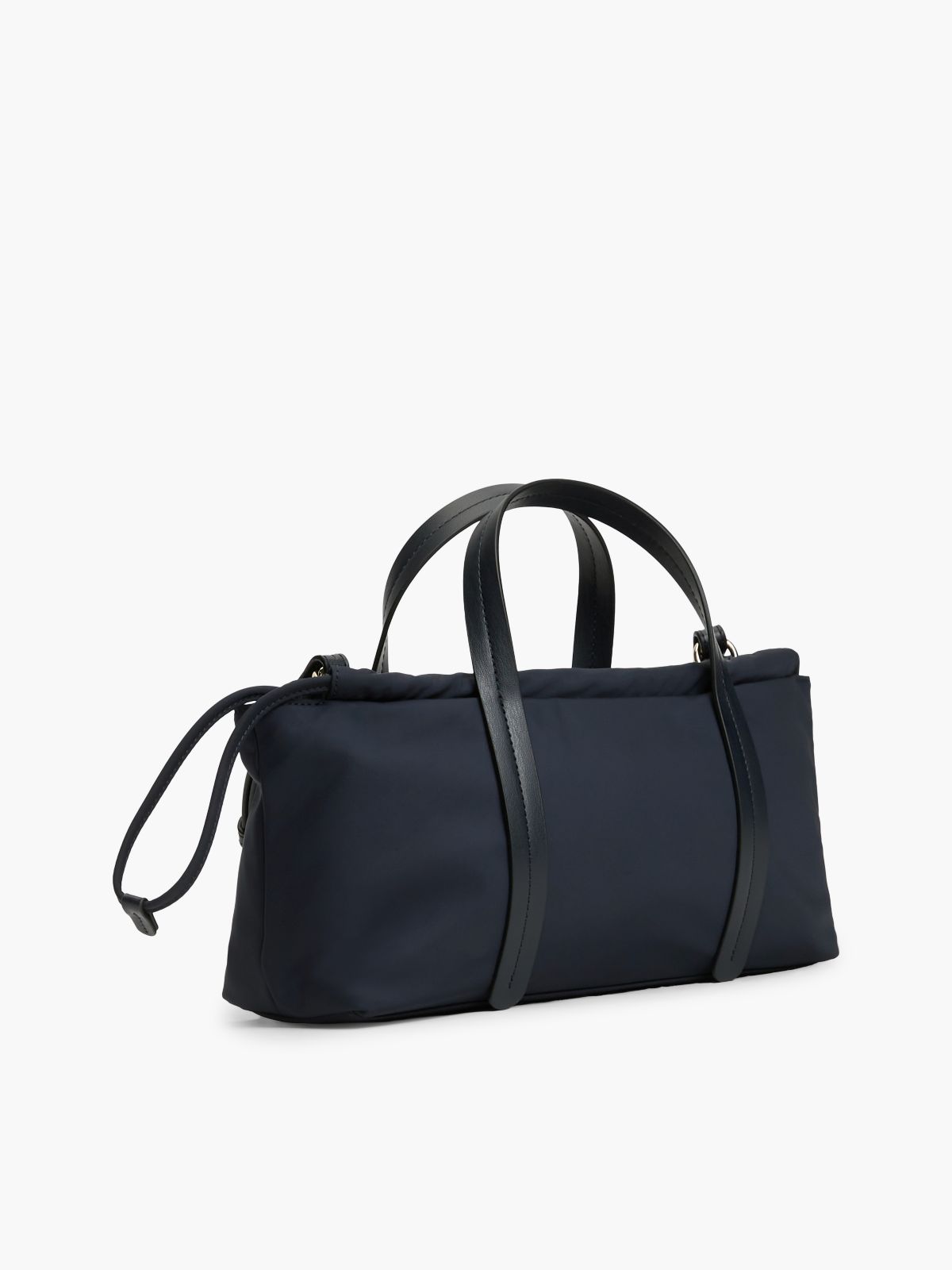 TH Monogram Textile Crossbody Bag — Blue