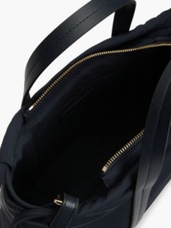 TH Monogram Textile Crossbody Bag — Blue 4