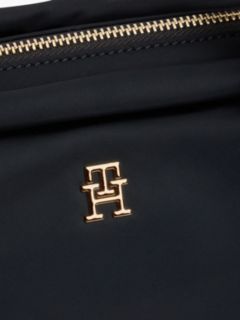 TH Monogram Textile Crossbody Bag — Blue 5