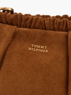 Soft Suede Crossbody Bag — Brown 5