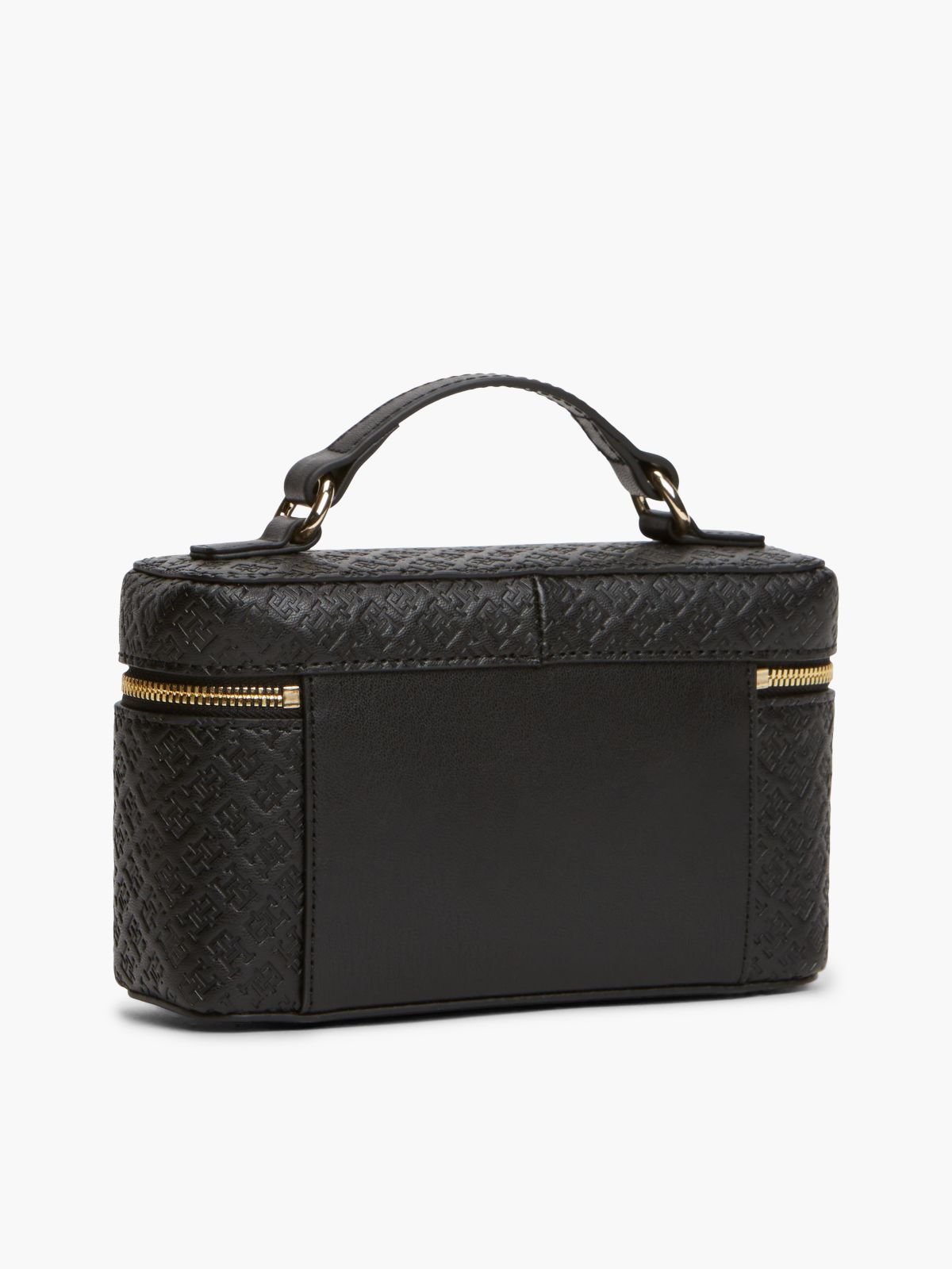 Hilfiger Icon Chain Strap Vanity Case — Black