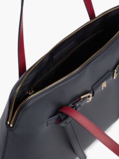Buckle Strap Tote Bag — Blue 4