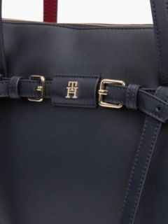 Buckle Strap Tote Bag — Blue 5