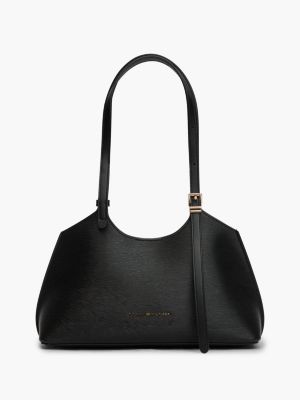 cabas modern texturé black pour femmes tommy hilfiger