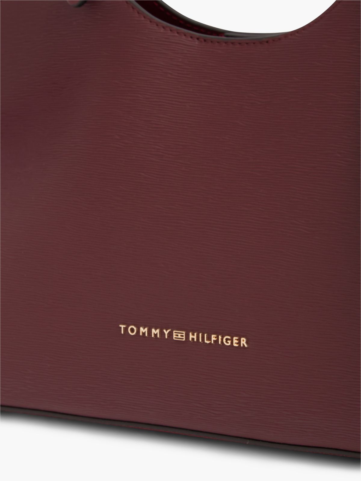 Modern Textured Tote Bag — Red