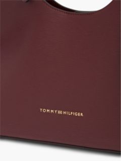 Modern Textured Tote Bag — Red 4