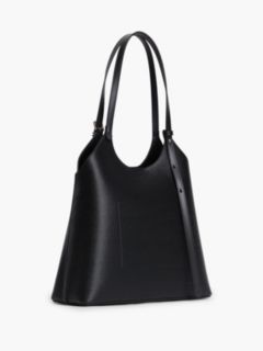 Modern Textured Tote Bag — Black 3