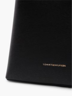 Modern Textured Tote Bag — Black 4