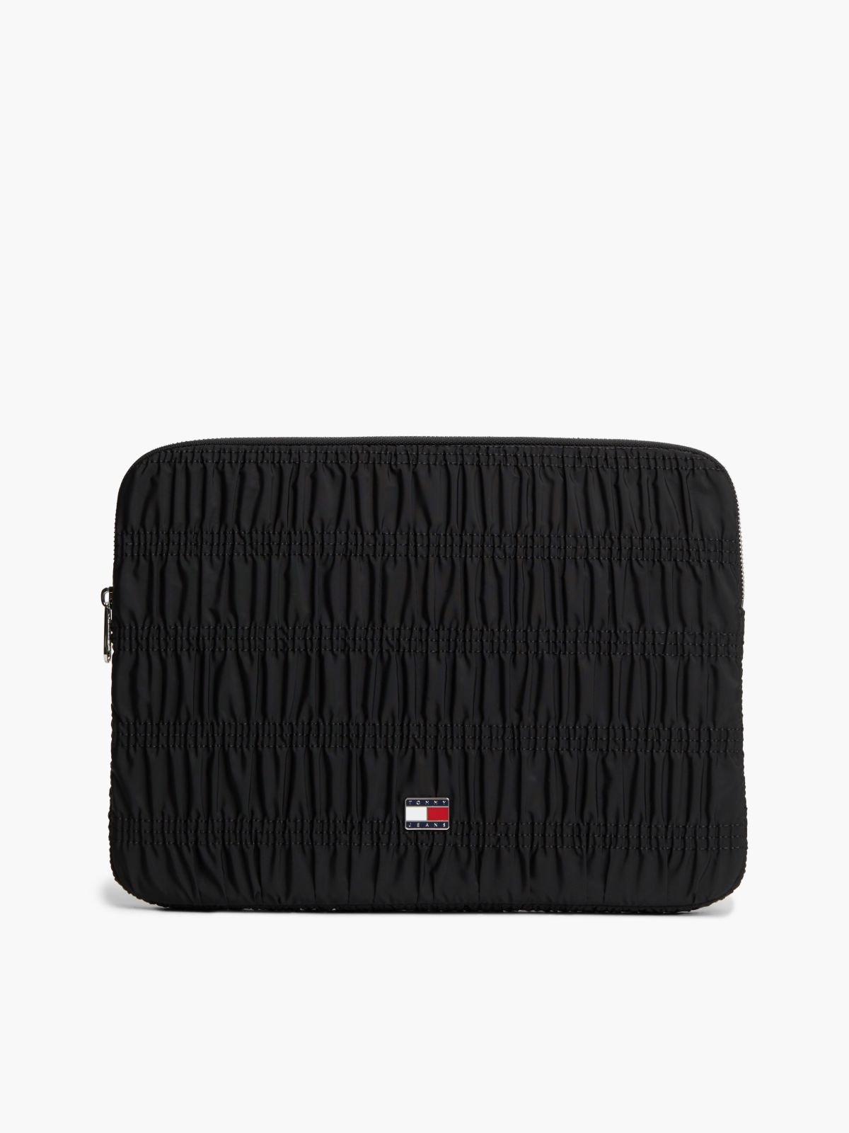 Smock Logo Plaque Laptop Sleeve — Black