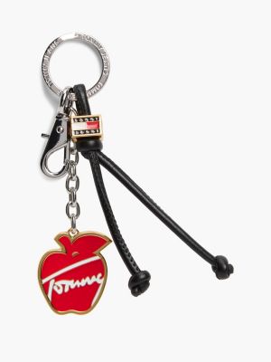 charm mela con logo firma grey da donne tommy jeans