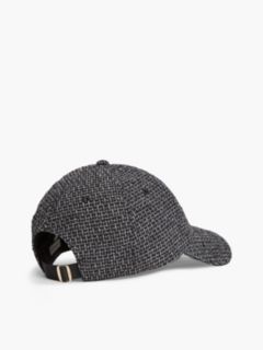 Chic Bouclé Baseball Cap — Black 2