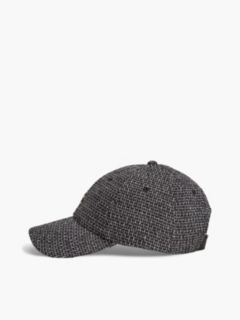Chic Bouclé Baseball Cap — Black 3