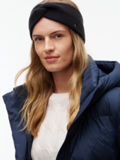 Hilfiger Flag Knit Headband With Wool — Black 4