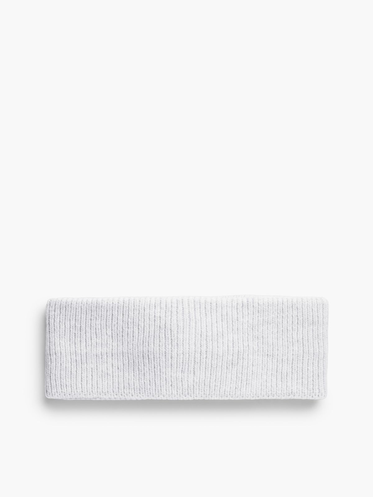 Hilfiger Flag Knit Headband With Wool — Grey