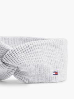 Hilfiger Flag Knit Headband With Wool — Grey 3