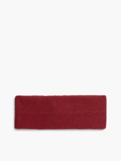 Hilfiger Flag Knit Headband With Wool — Red 2