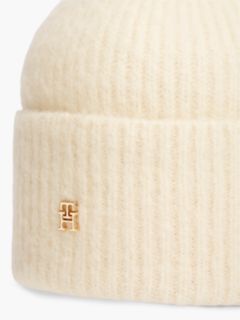 Chic Beanie With Alpaca — Beige 3
