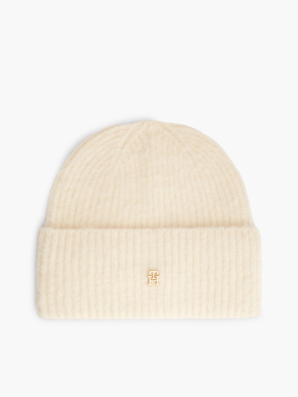 Chic Beanie With Alpaca — Beige