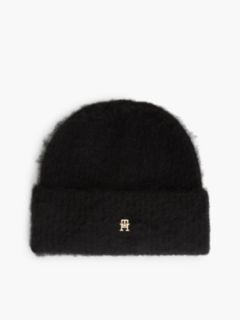 Chic Beanie With Alpaca — Black 1