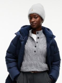 Chic Beanie With Alpaca — Grey 4