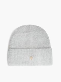 Chic Beanie With Alpaca — Grey 1