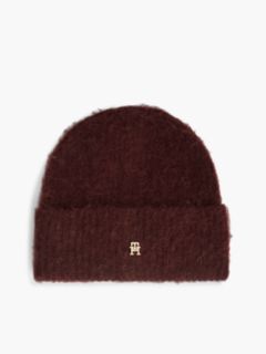 Chic Beanie With Alpaca — Red 1