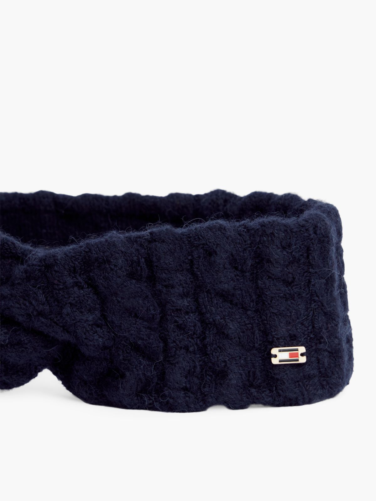 Enamel Flag Headband With Alpaca — Blue