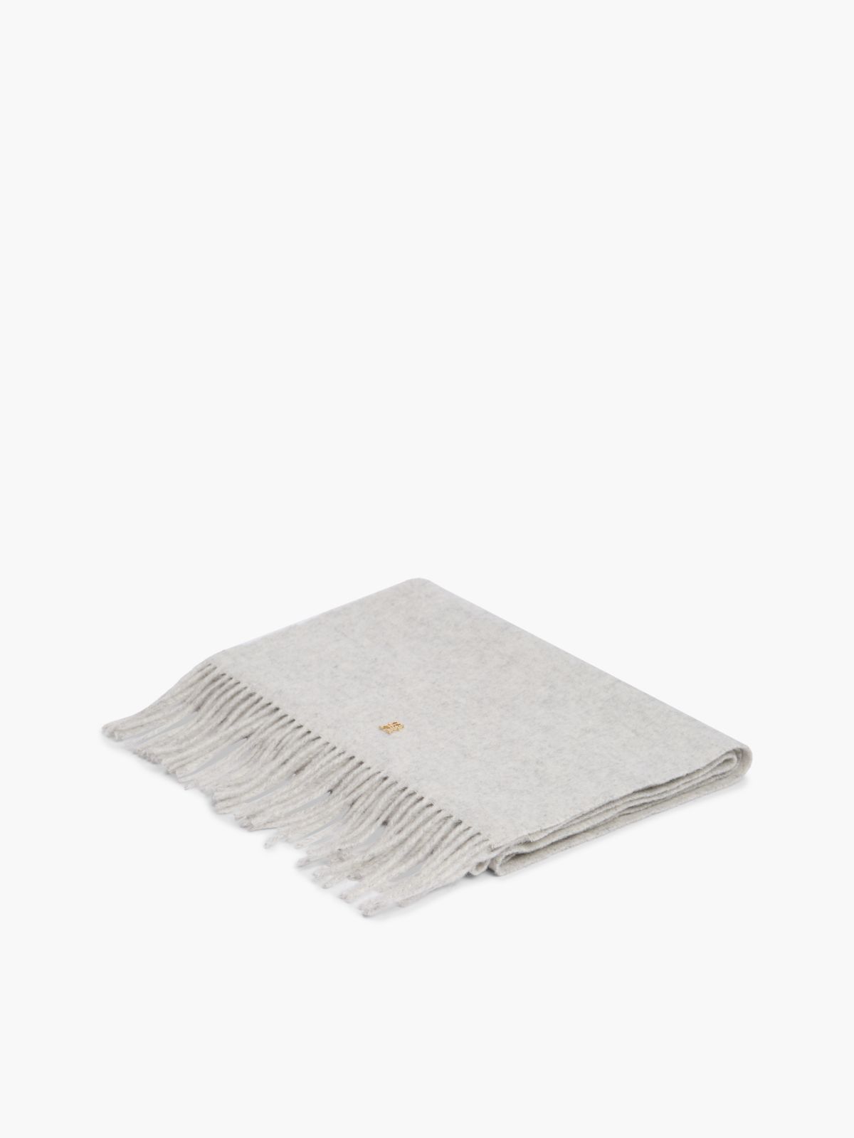 Chic Pure Wool Scarf — Grey