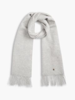 Chic Pure Wool Scarf — Grey 1