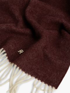 Chic Pure Wool Scarf — Red 2