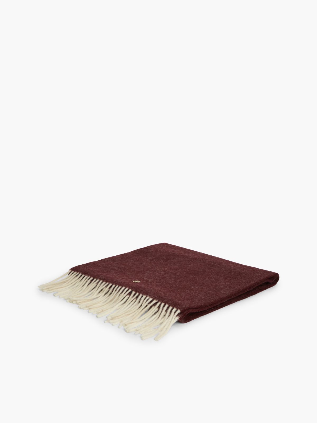 Chic Pure Wool Scarf — Red