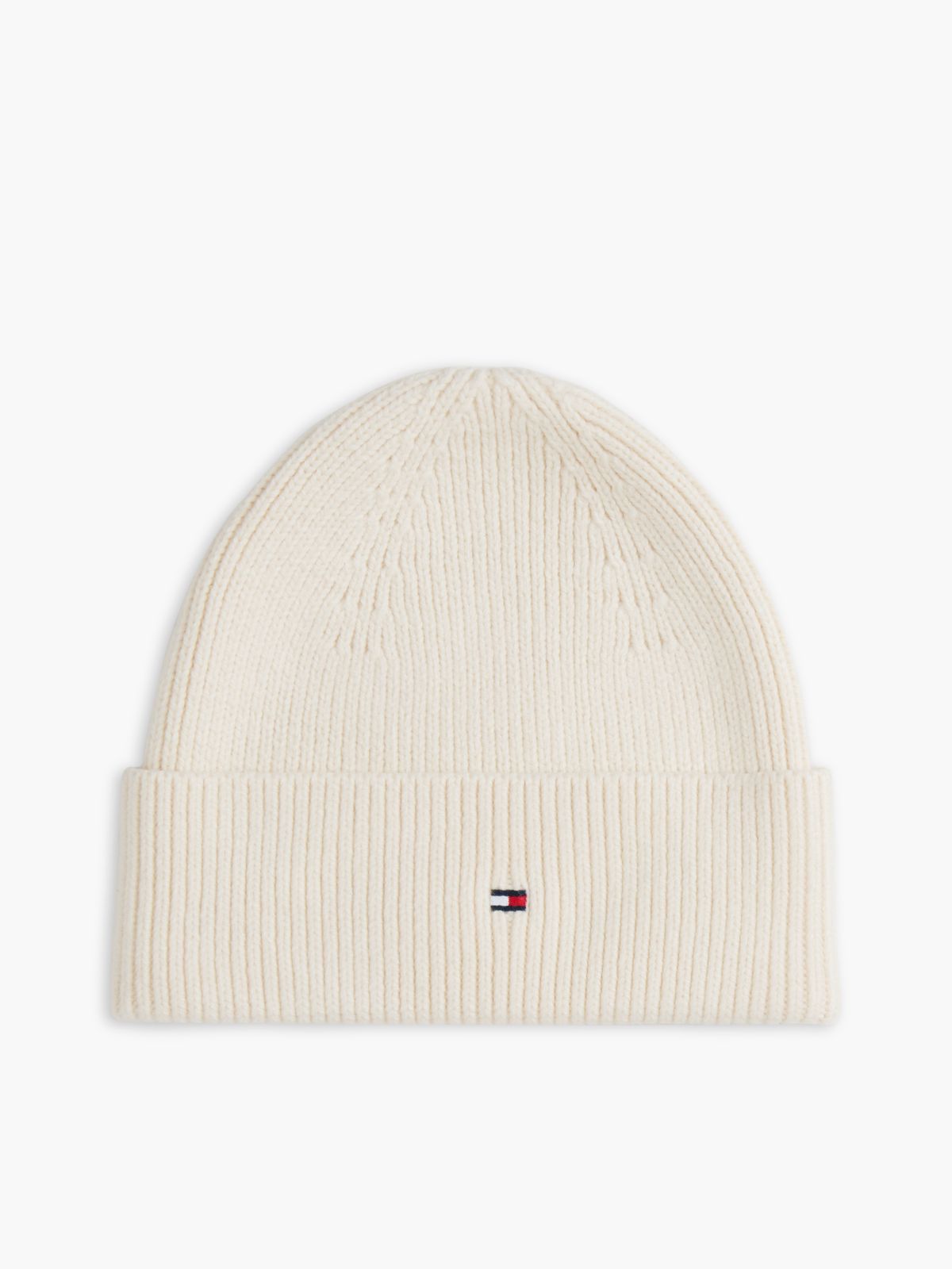 Hilfiger Flag Beanie And Scarf Gift Box — Beige